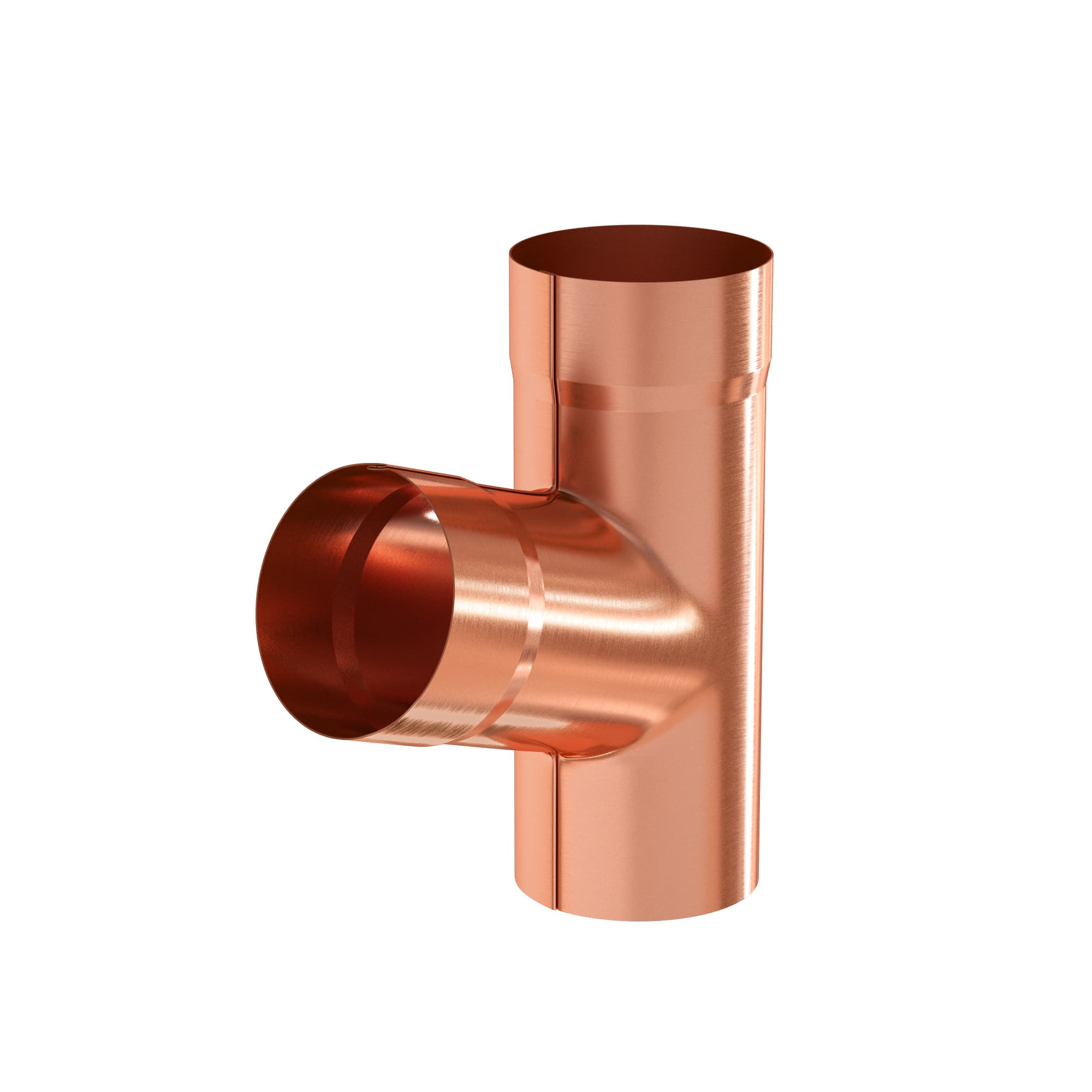 Тройник Ø100 AquaSystem медь - Image 1