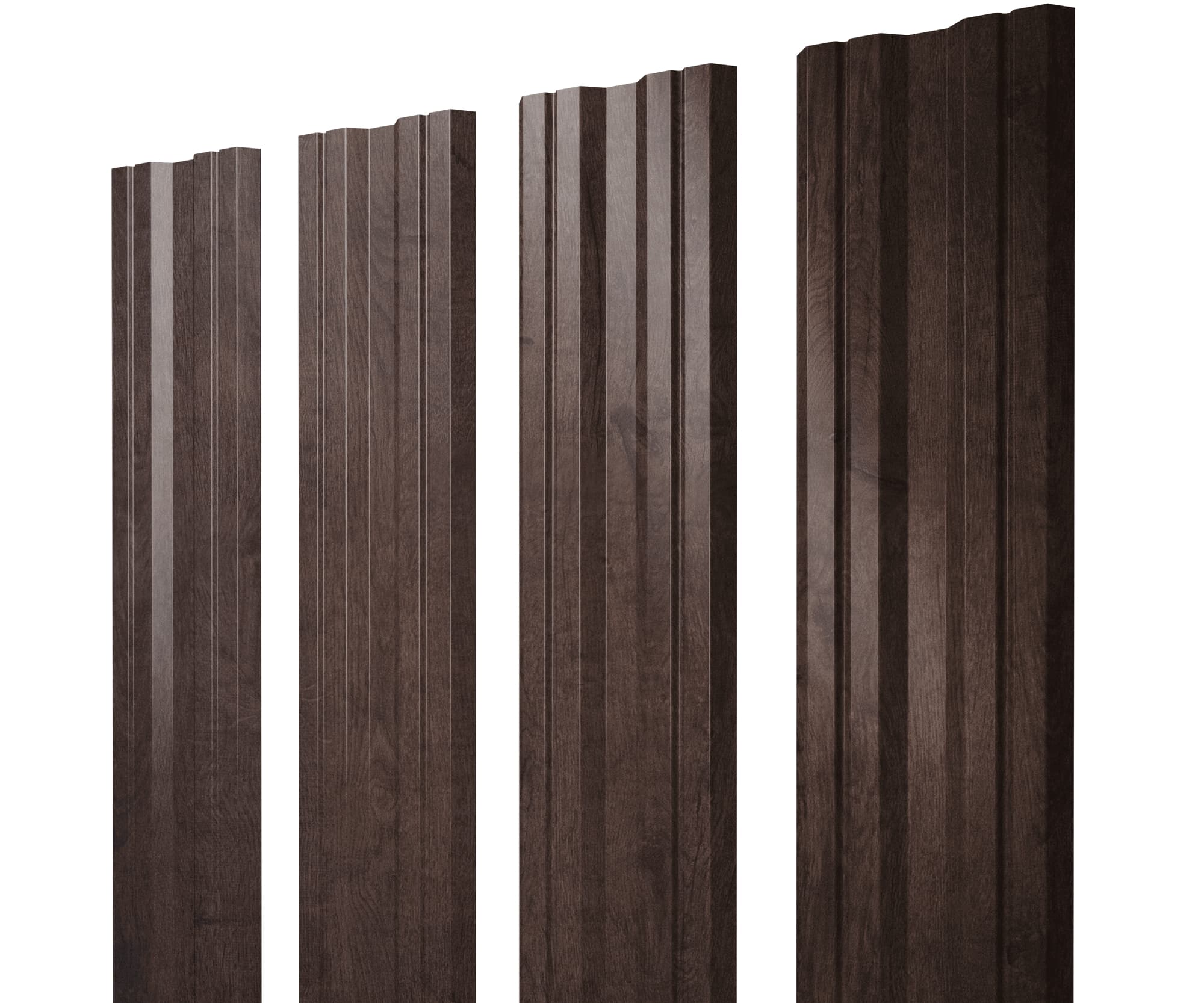 Штакетник Twin с прямым резом 0,45 Print-Double Elite Antique Wood - Image 1