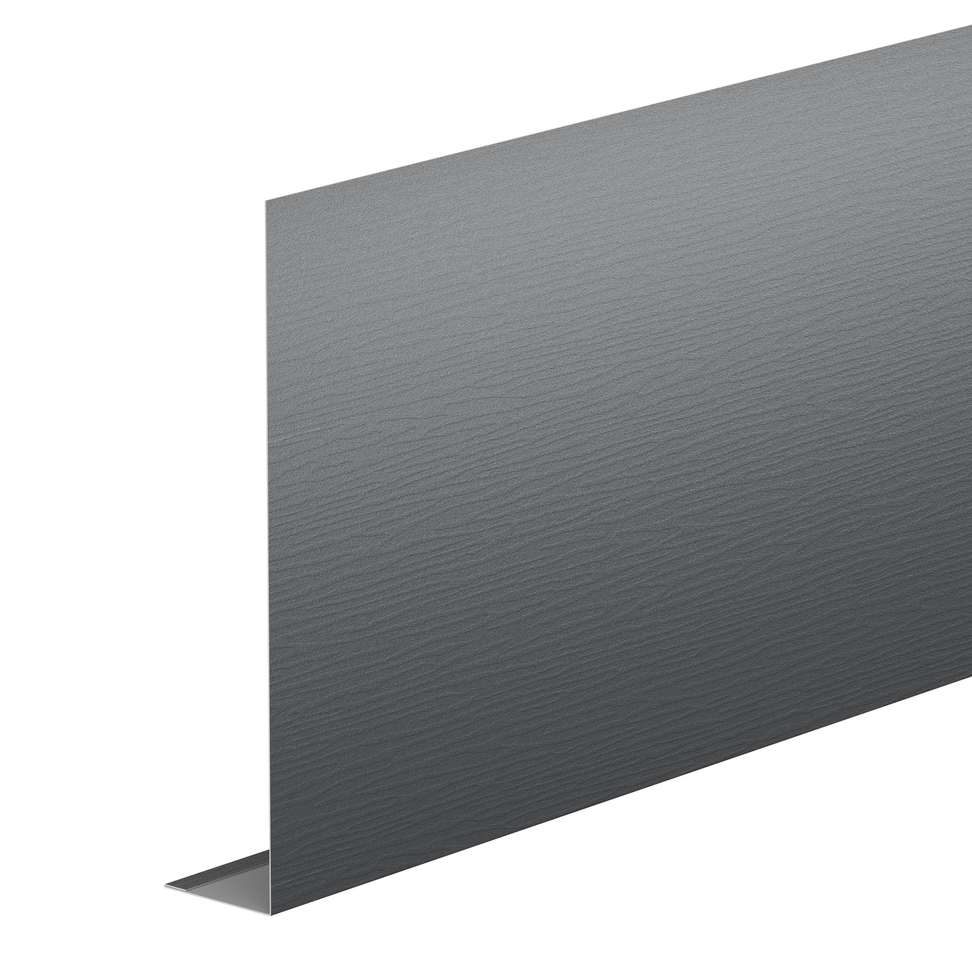 L-Профиль 50*250 мм L=2 м AquaSystem Rooftop Бархат серый матовый RAL 7024, фактурный - Image 1