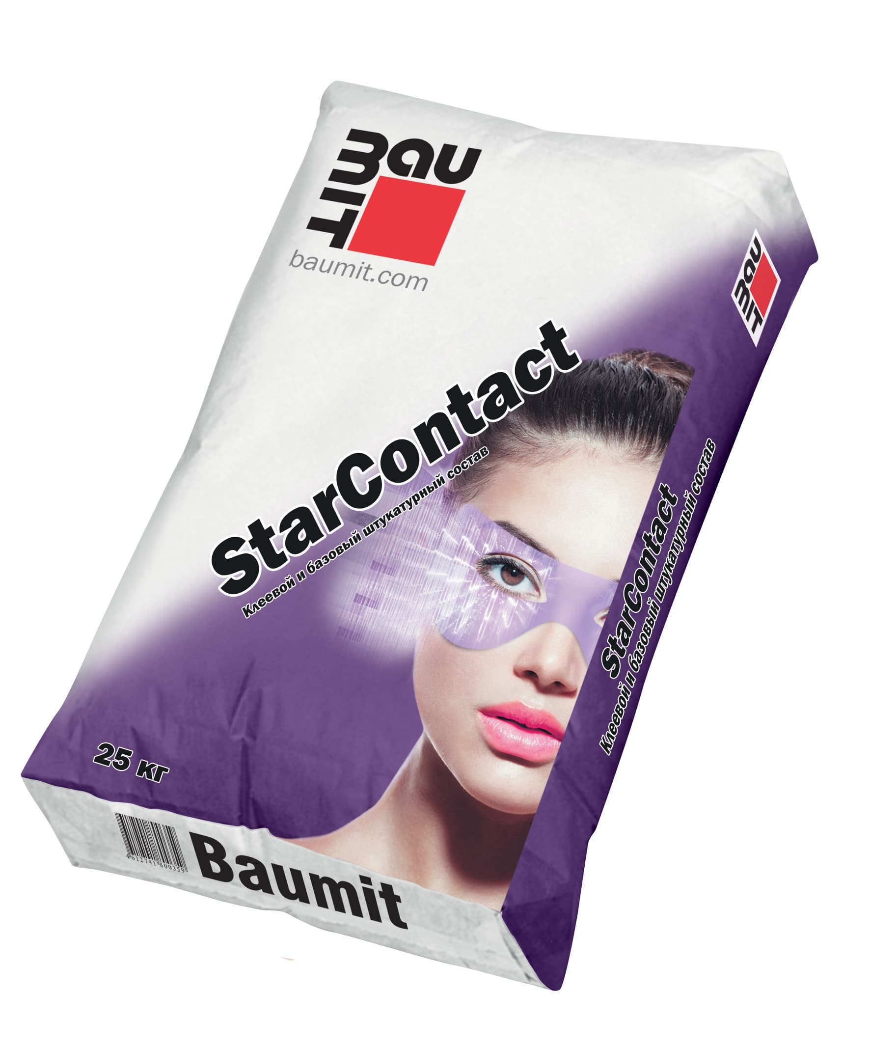 Состав универсальный клеевой и базовый штукатурный Baumit StarContact, 25 кг - Image 1