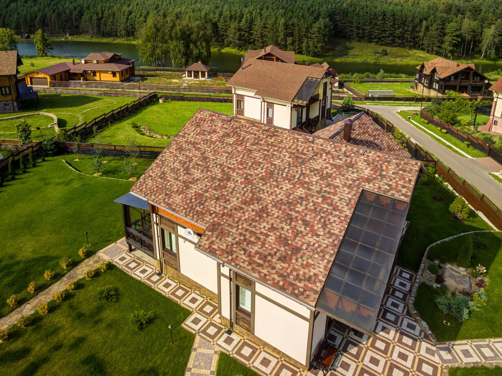 Черепица гибкая многослойная ТехноНИКОЛЬ SHINGLAS Джаз, Коррида (2 м²/уп) - Image 9