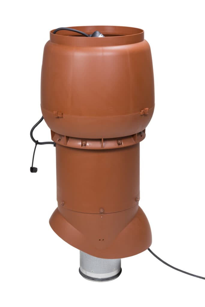 Вентилятор с колпаком Vilpe XL E220P/Ø160/700, кирпичный - Image 1