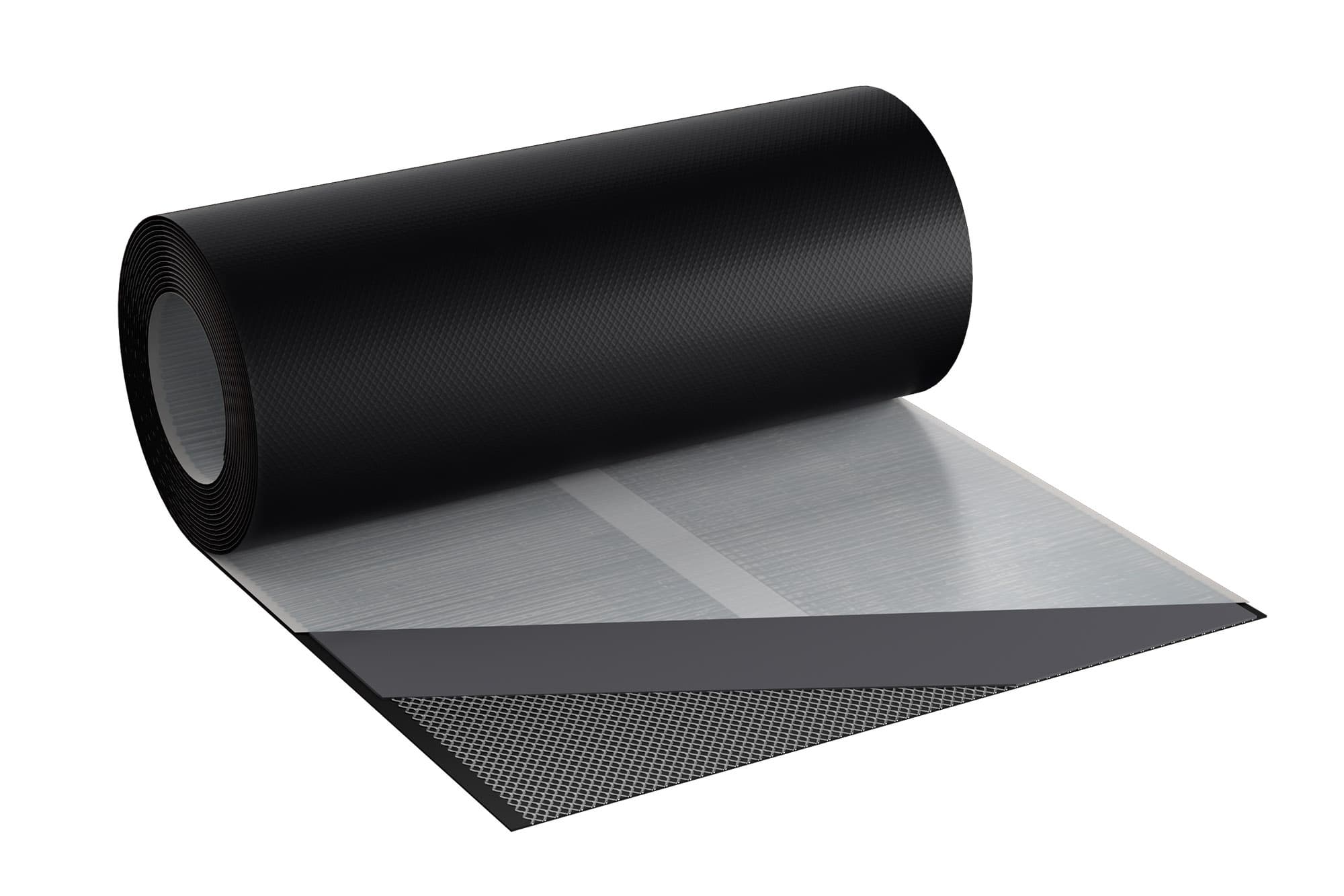 Лента для примыкания гофрированная Eurovent FLEX EPDM черный RAL 9005 - View 1