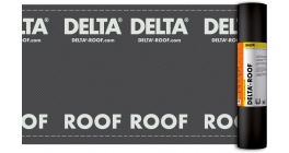 Гидроизоляционная плёнка/подкладочный ковёр DELTA-ROOF 1.5*50 фото