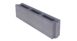 Блок бетонный стеновой Меликонполар СКЦ-2Р-21, 500*80*188 мм фото