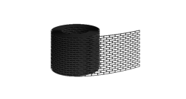 Вентиляционная лента BRAAS черная, 5 м фото