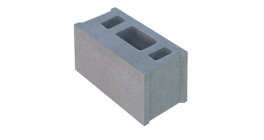 Блок бетонный вибропрессованный Меликонполар СКЦ 1Р-26, 390*190*188 мм фото