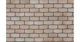 Битумная фасадная плитка Hauberk Камень Травертин, 1000*250 мм фото