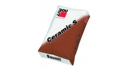 Цветной раствор пластичной консистенции на основе цементного вяжущего Baumit Ceramic S Серый, 25 кг фото