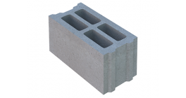 Блок бетонный стеновой Меликонполар СКЦ-1Р-1ПГ 390х190х188 мм фото