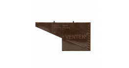 Вентиляционно-осушающая коробочка VENTEK универсальный формат, темно-коричневая фото