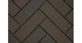 Брусчатка тротуарная клинкерная ЛСР Штутгарт Лонг серый, 250*80*50 мм фото