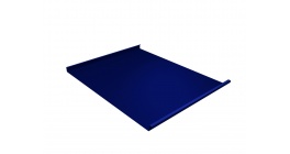 Фальцевая кровля Гранд Лайн двойной стоячий фальц PE 0.45 RAL 5002 ультрамариново-синий фото