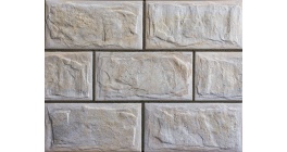 Керамическая фасадная плитка SilverFox Anes 412 marfil под камень, 295*148*8,7 мм фото