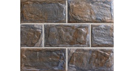 Керамическая фасадная плитка SilverFox Anes 415 pizarra под камень, 295*148*8,7 мм фото