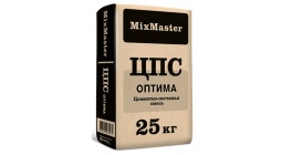 Цементное песчаная смесь ЦПС MixMaster Оптима М150, 25 кг фото