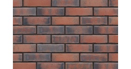 Клинкерная фасадная плитка King Klinker Old Castle Heart brick HF30 под старину, 240*71 мм фото