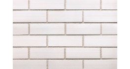 Клинкерная фасадная плитка King Klinker Dream House 29 Белый, 240*71 мм фото
