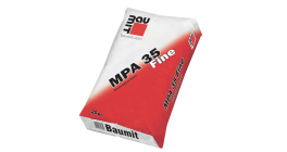 Штукатурка известково-цементная фасадная Baumit MPA 35 Fine, 25 кг фото