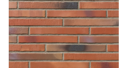 Клинкерная фасадная плитка Stroher Glanzstueck N 2 рельефная, 440*52 мм фото