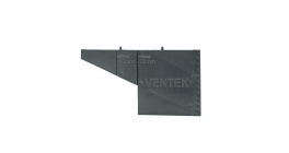 Вентиляционно-осушающая коробочка VENTEK универсальный формат, темно-серая фото