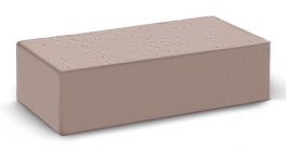 Кирпич керамический облицовочный полнотелый КС-керамик Камелот-Темный шоколад гладкий 250*120*65 мм фото