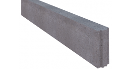 Блок бетонный перегородочный с керамзитом Меликонполар ПКБ-1200-ДПК, 1200*80*190 мм фото