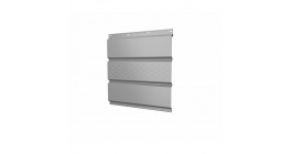 Софит металлический центральная перфорация 0,5 Satin Мatt RAL 9003 сигнальный белый фото