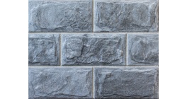 Керамическая фасадная плитка SilverFox Anes 413 gris под камень, 295*148*8,7 мм фото