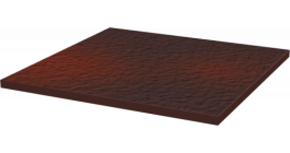 Клинкерная напольная плитка Paradyz Cloud Brown Duro, 300*300*11 мм фото