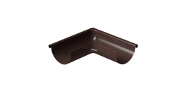 Угол внешний 90⁰ Docke STAL Premium RAL 8019 шоколад, D125 мм фото